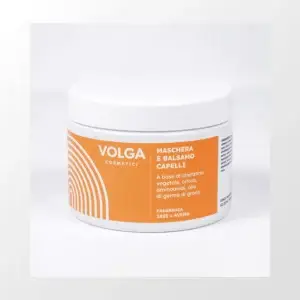 Maschera e balsamo capelli Iris e Avena – Volga Cosmetici