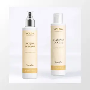 Cofanetto acqua di mare e shampoo doccia Vanilla Limited Edition – Volga Cosmetici
