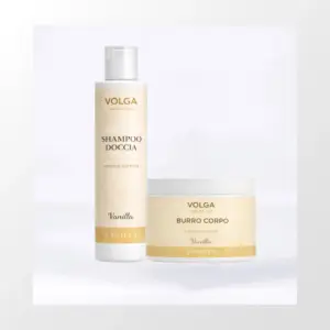 Cofanetto shampoo doccia e burro corpo Vanilla Limited Edition – Volga Cosmetici